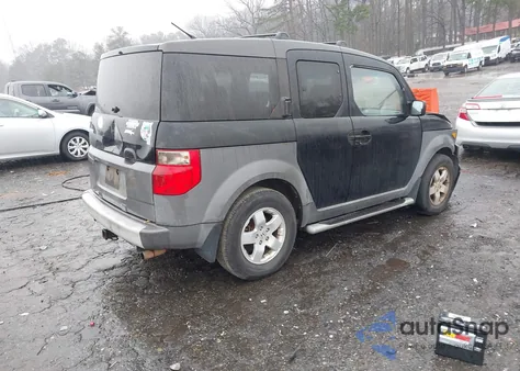 2003 Honda Element Ex from USA, damaged, VIN 5J6YH28503L012539